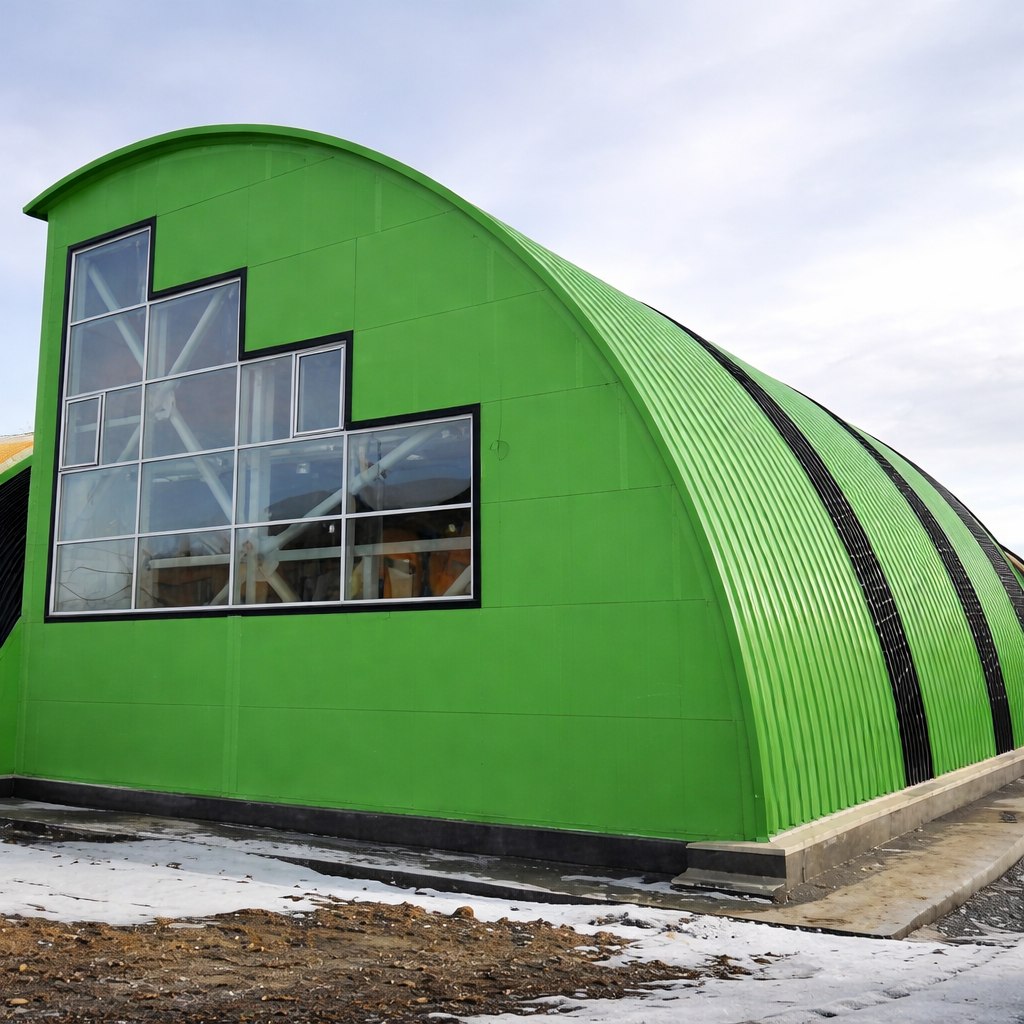 Арочные сэндвич-панели PIR 5